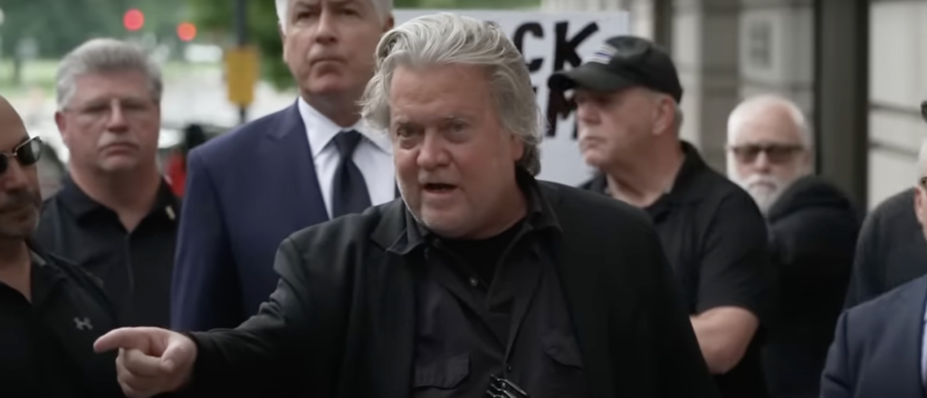 Former Trump Advisor Steve Bannon Taken Into Custody At Federal Prison